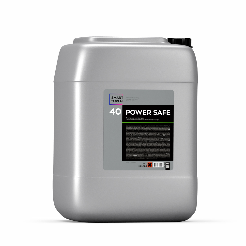 Средство для бесконтактной мойки автотранспорта SMART POWER SAFE 40